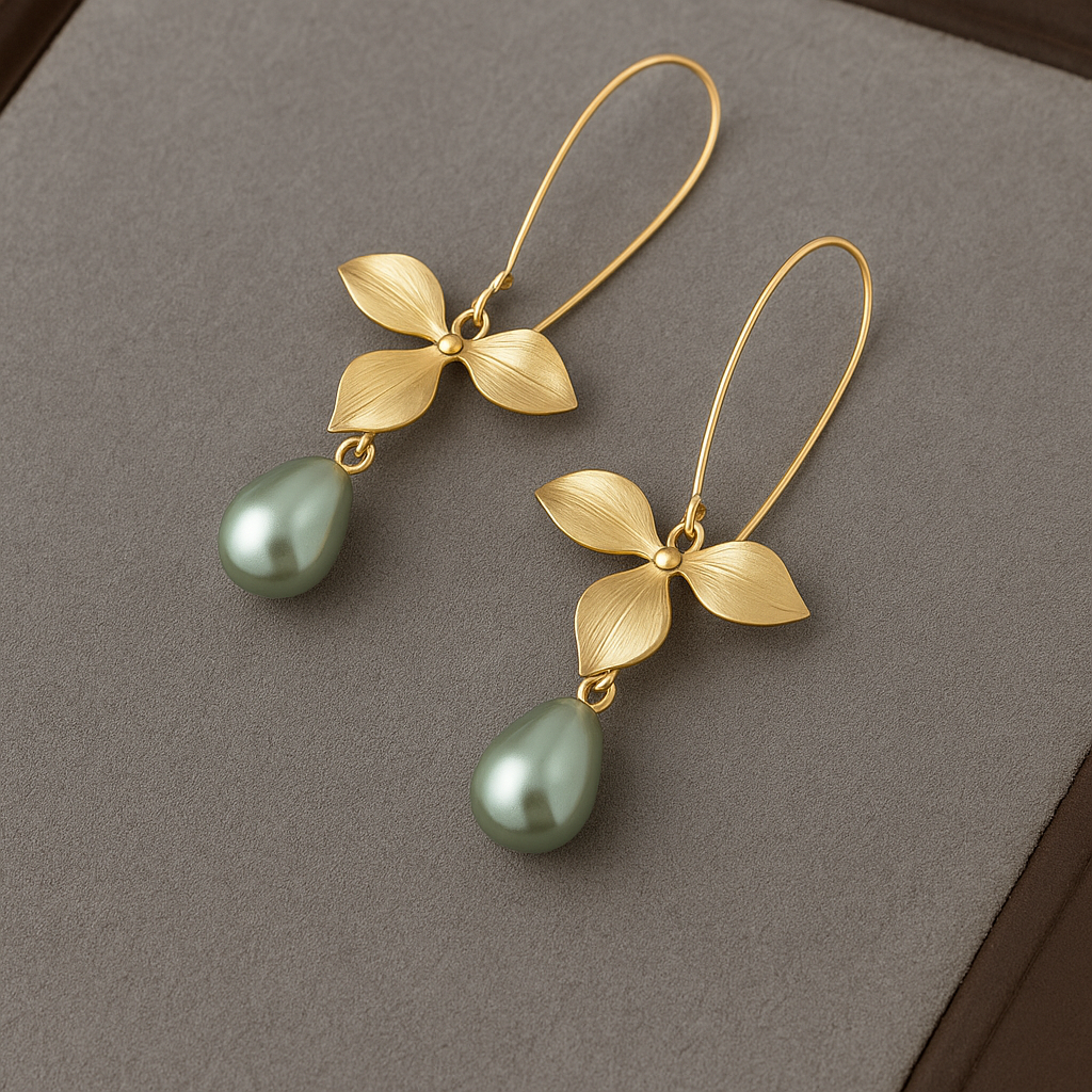 Radiant Leaf Luxe Earrings