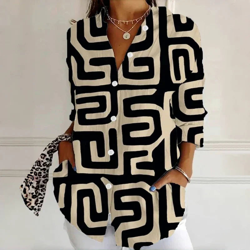 ELLAINE | Classic Vintage Blouse