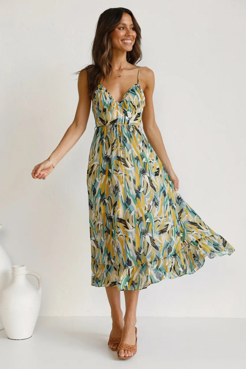 Mila | Tropical Breeze Summer Dress
