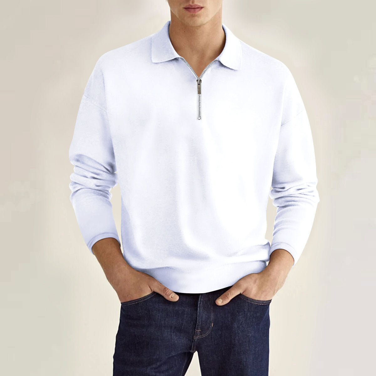 Logan | Smart Casual Zip Polo