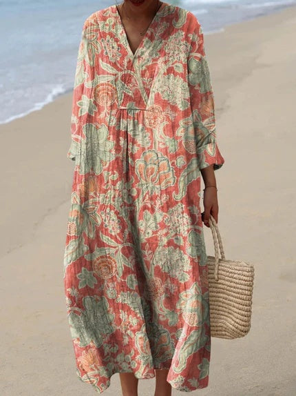 Jaelyn | Timeless Vintage Floral Dress