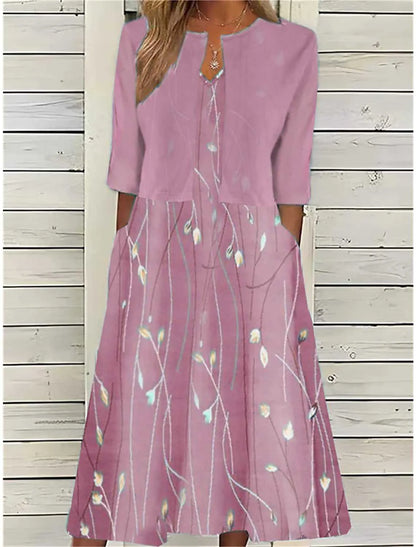 Zinia | Chic Two Piece Midi Dress