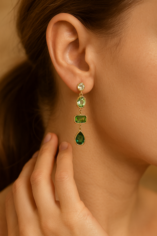 Radiant Drop Earrings