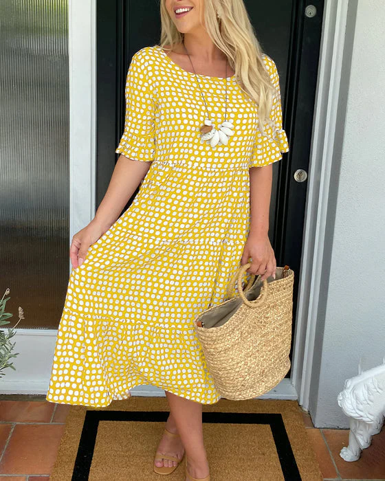Betty | Dotted Charm Everyday Dress