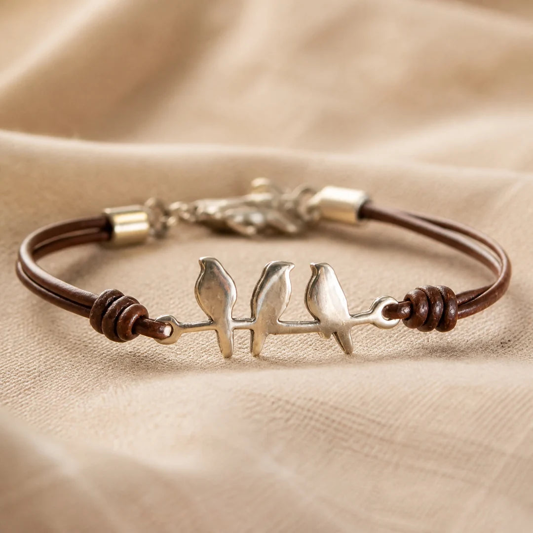 Birds of Love Bracelet | Breast Cancer Awareness