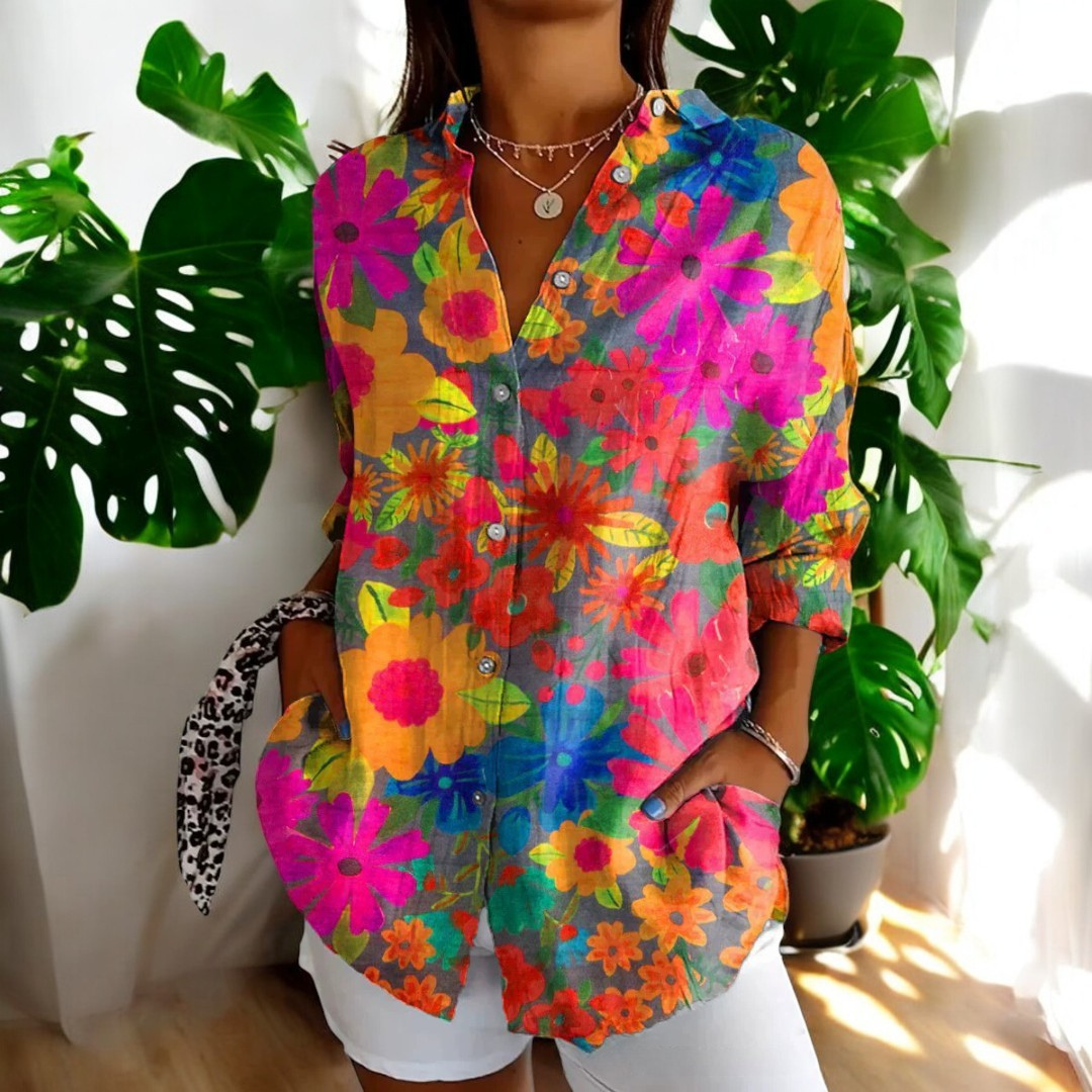 IRELLE | Stylish Floral Blouse