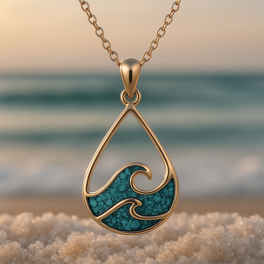 Ride the Wave of Protection Necklace