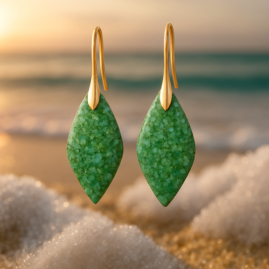 Emerald Oasis Sparkle Earrings