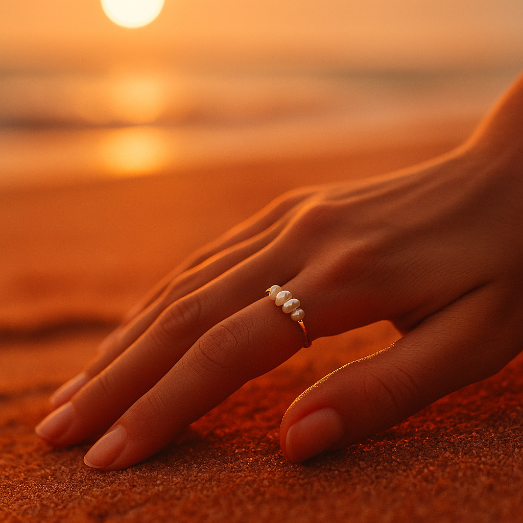 Soraya Pearl Ring