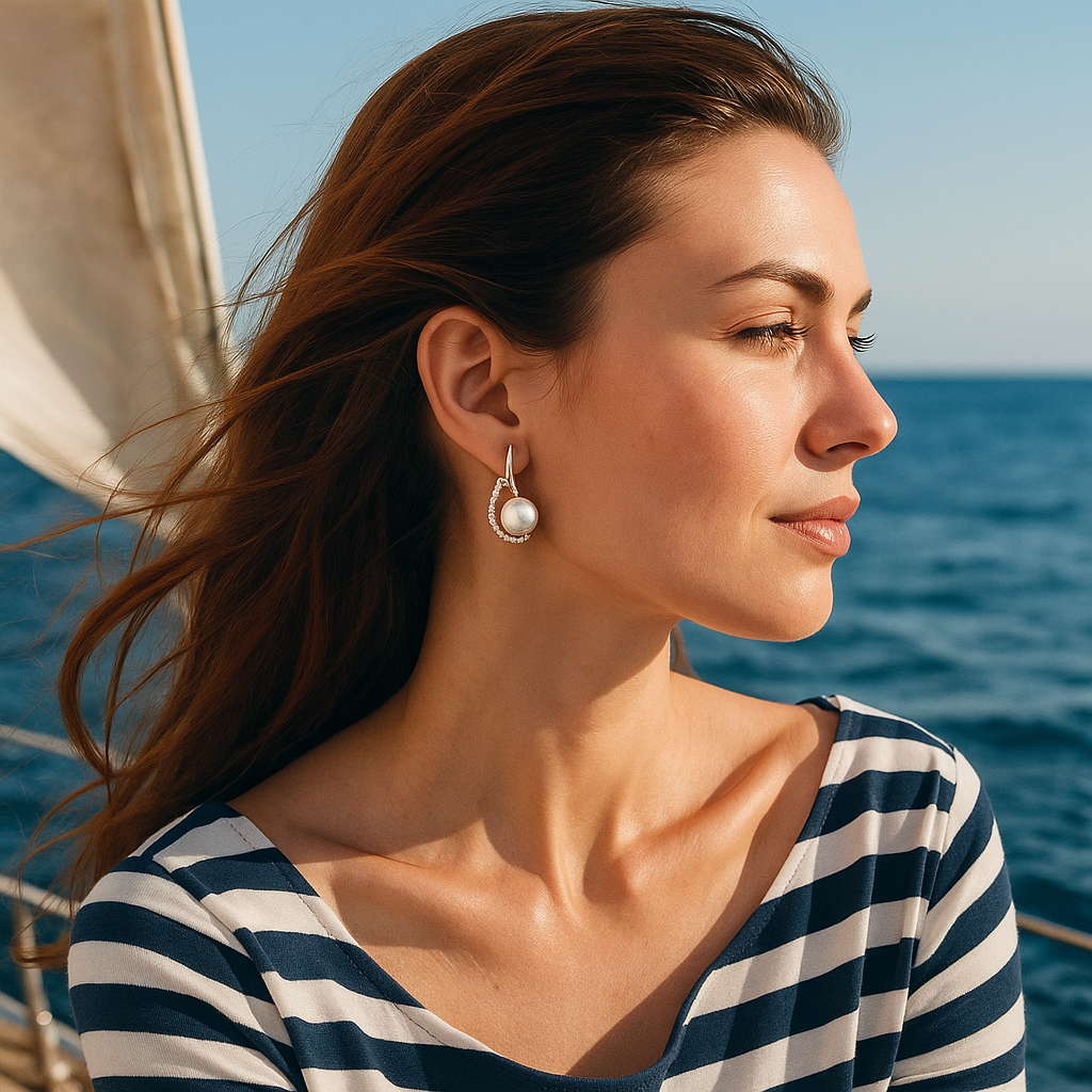 Timeless Button Earrings