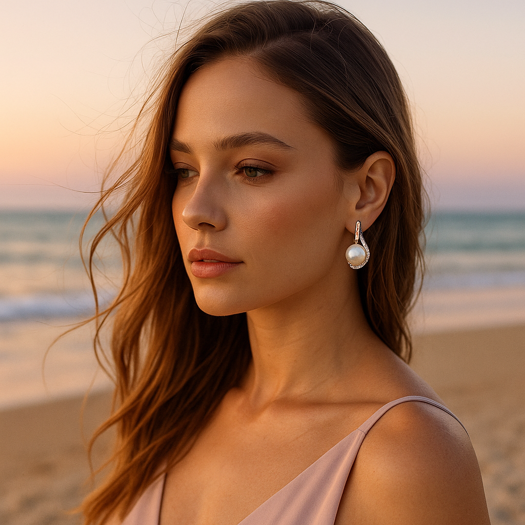 Timeless Button Earrings