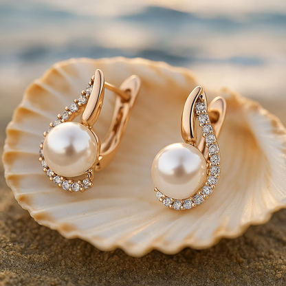 Timeless Button Earrings