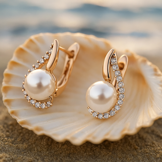 Timeless Button Earrings
