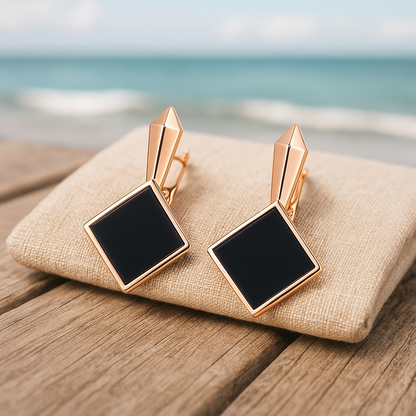 Midnight Sparkle Studs