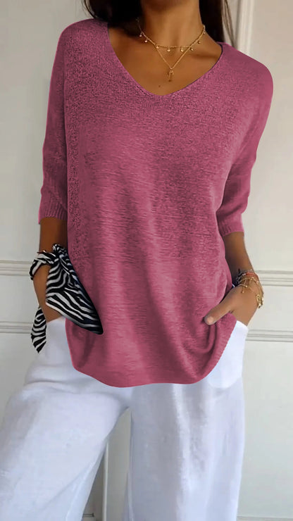 JILL | Timeless V-Neck Top