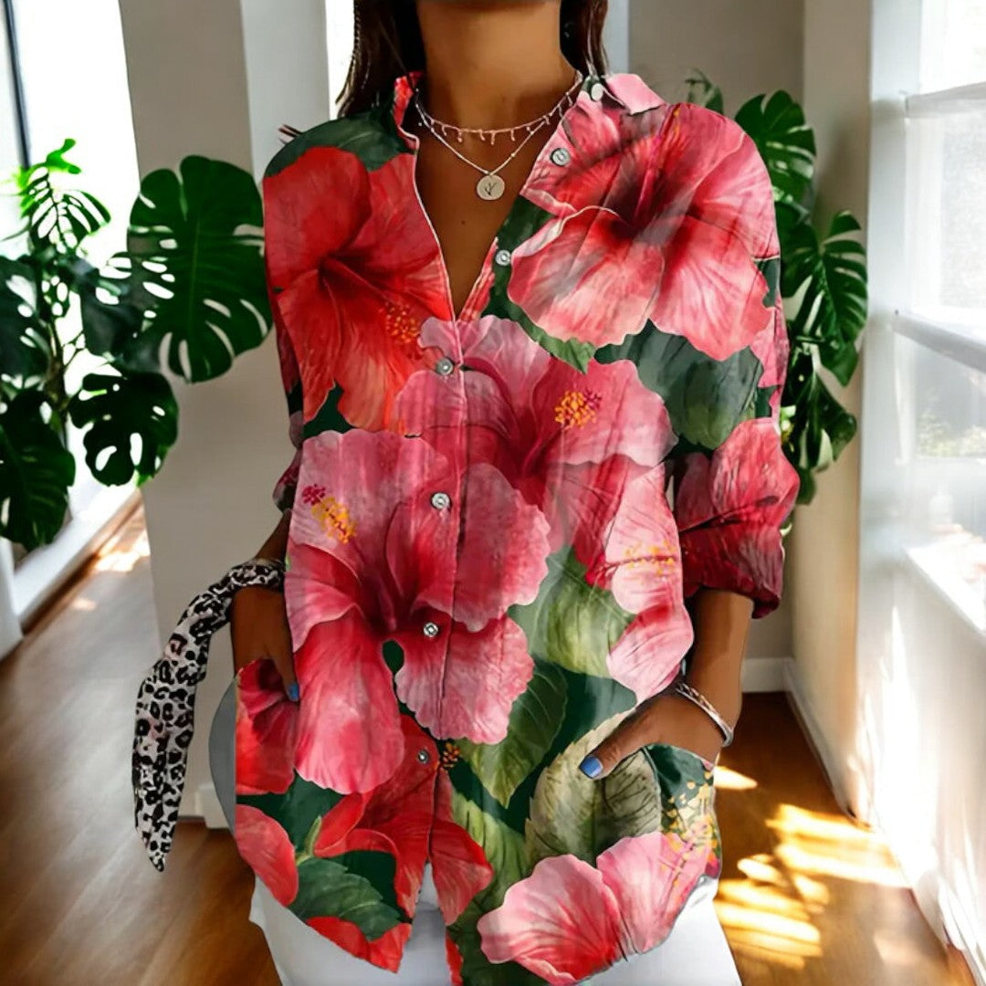 IRELLE | Stylish Floral Blouse
