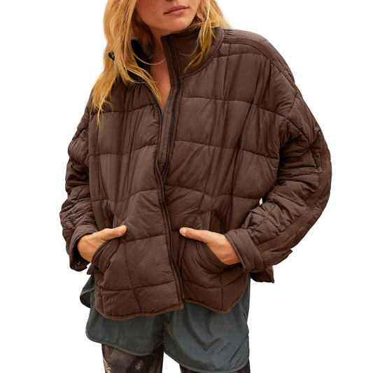 APRIL – Lightweight Zip Puffer Jacket