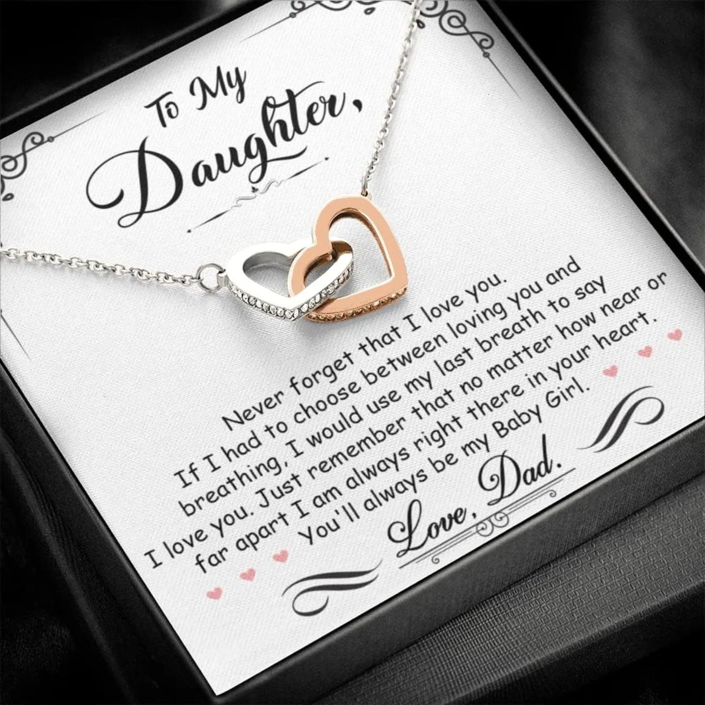 To my Daughter | Necklace In Exclusive Gift Box