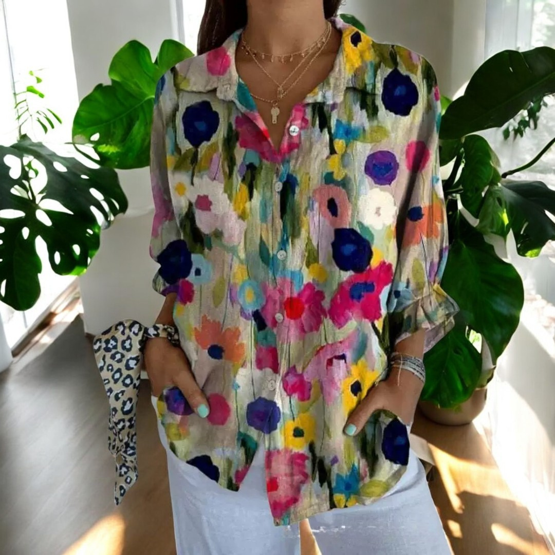 IRELLE | Stylish Floral Blouse