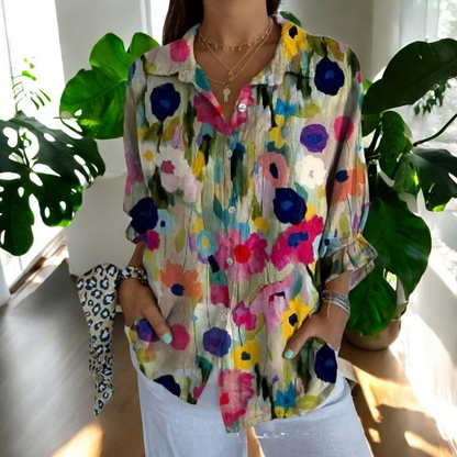 IRELLE | Stylish Floral Blouse