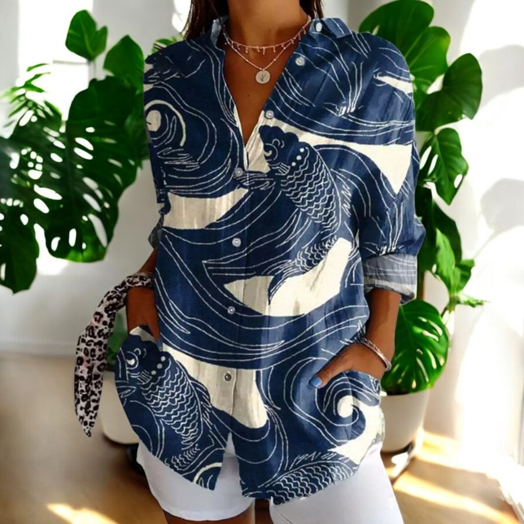 IRELLE | Stylish Floral Blouse