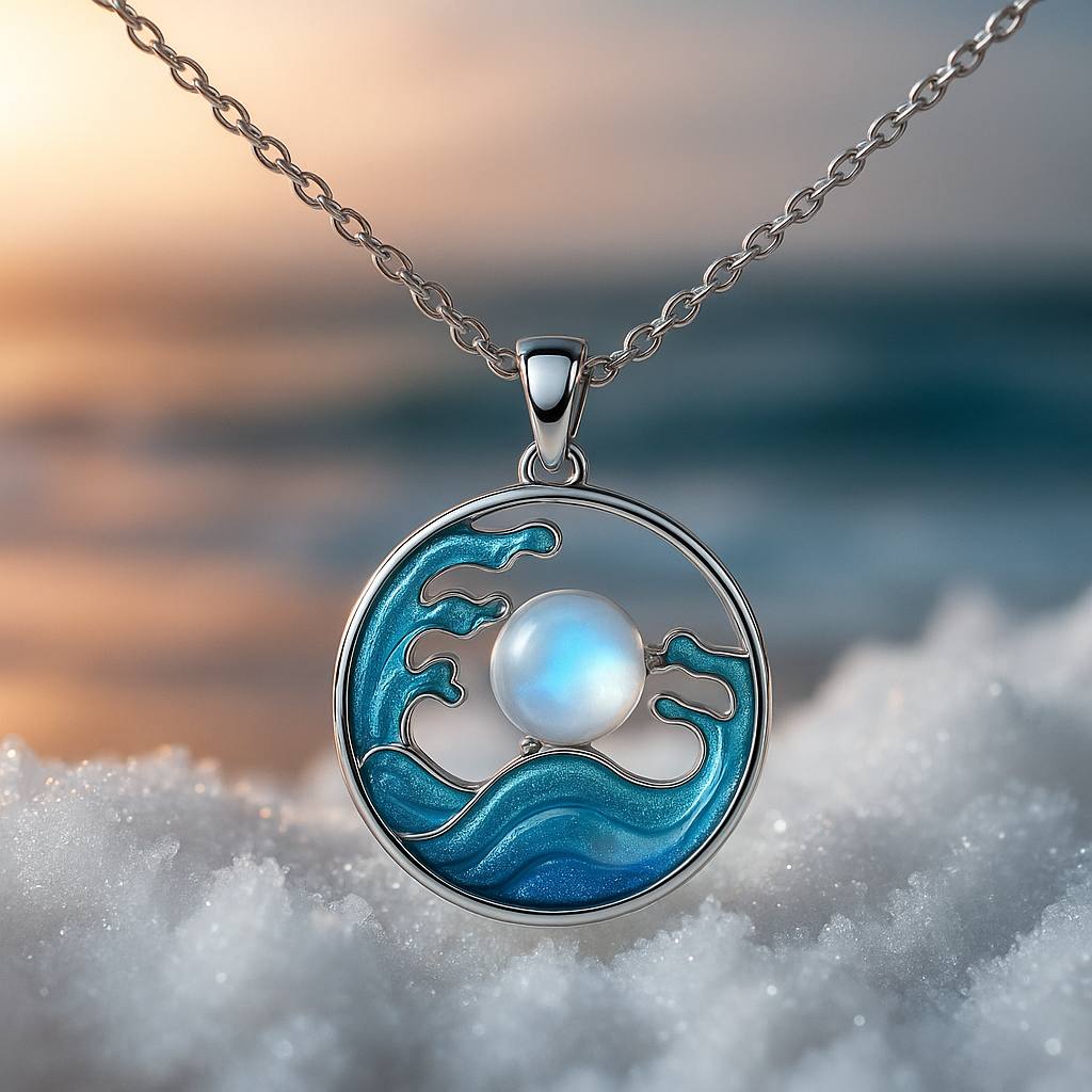 Silver Whisper Charm Necklace