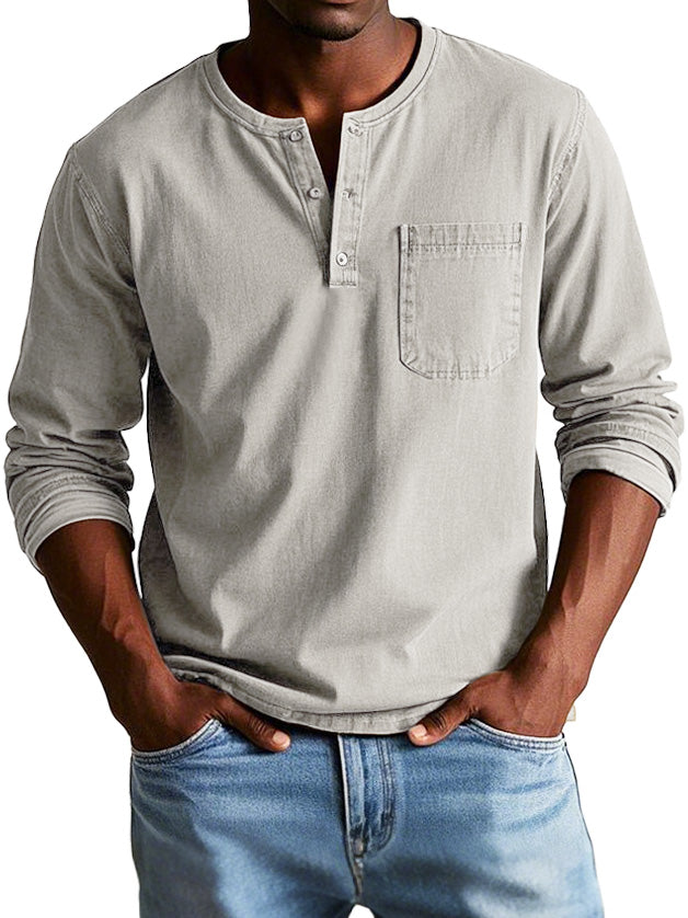Theodore | Classic Vintage Long-Sleeve Shirt