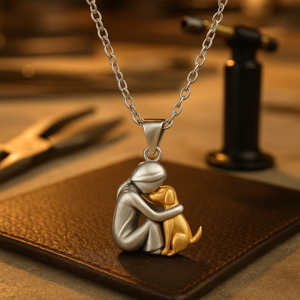 Harbour & Co | Dog Embrace Necklace