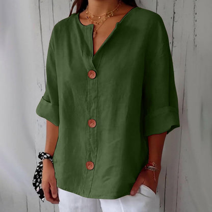 MAEVE | V-Neck Shirt