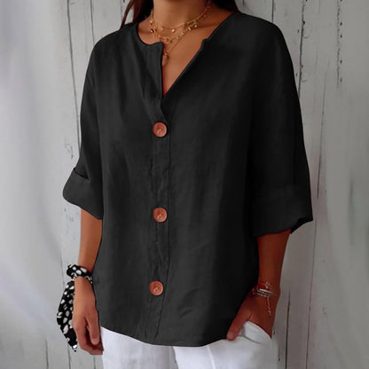 MAEVE | V-Neck Shirt