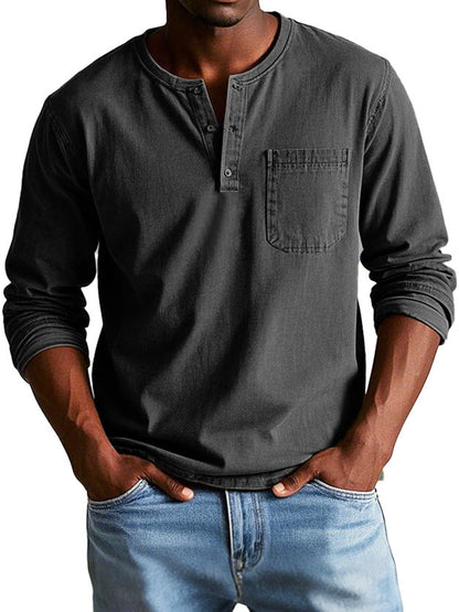 Theodore | Classic Vintage Long-Sleeve Shirt