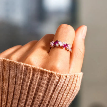 Breast Cancer Pink Diamond Ring | Buy 1, Get 1 FREE
