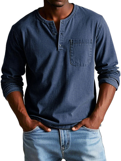 Theodore | Classic Vintage Long-Sleeve Shirt