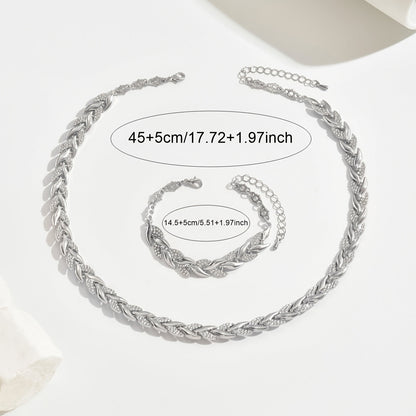 Fish Tail Set (Bracelet + Necklace)