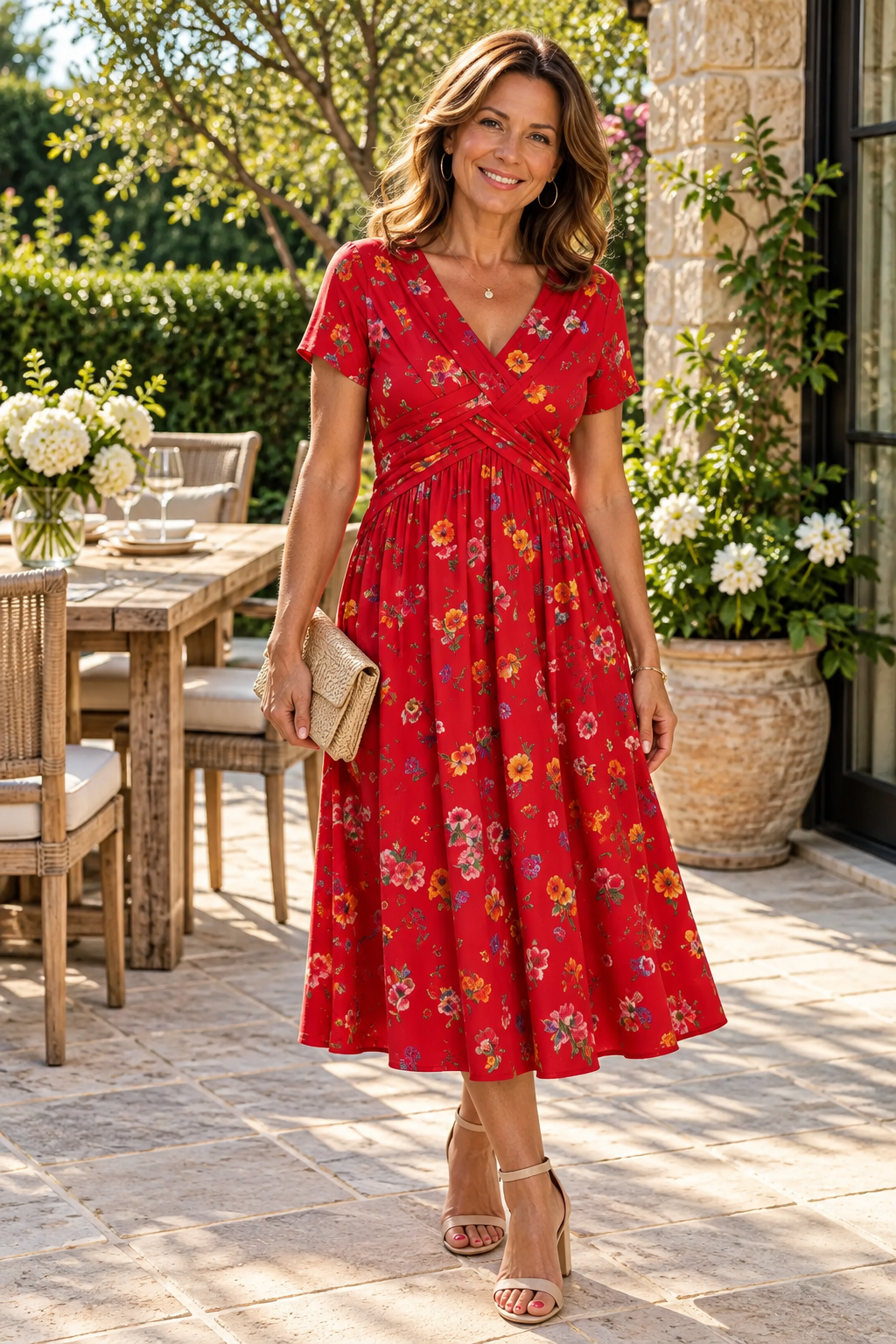 Floral Comfort Dress | Comfort Breast Cancer Collection
