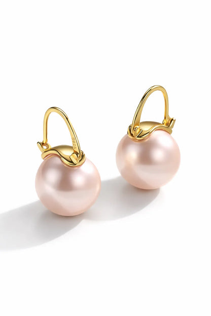 Breast Cancer Awareness | Fresh Pearls Earrings  | 1+1 Free Today