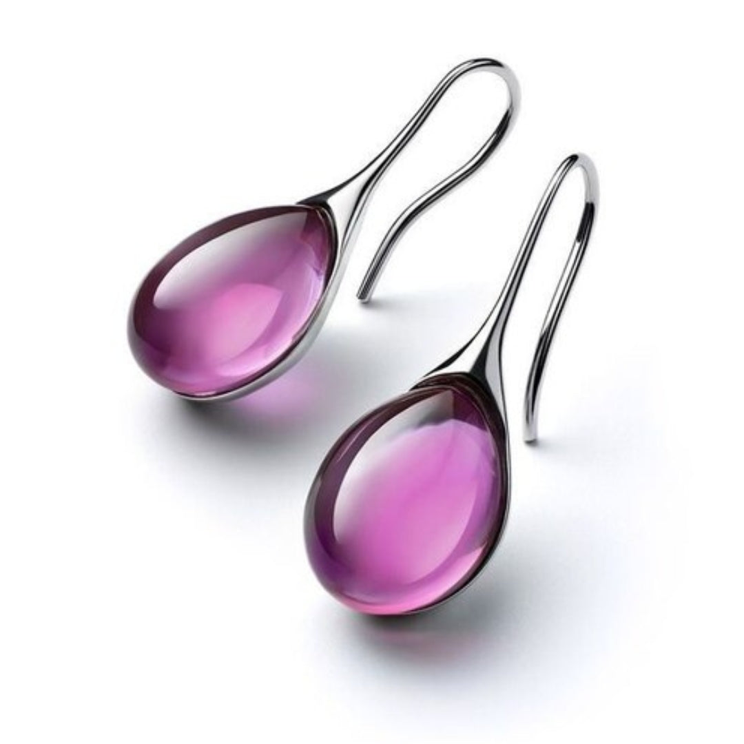Radiant Crystal Drop Earrings