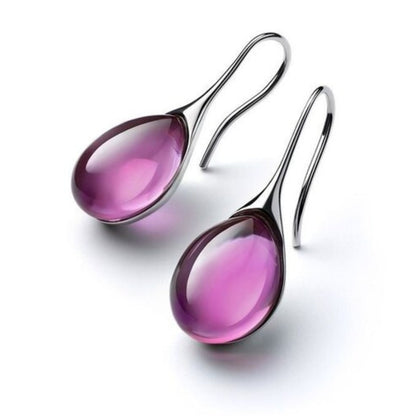 Radiant Crystal Drop Earrings