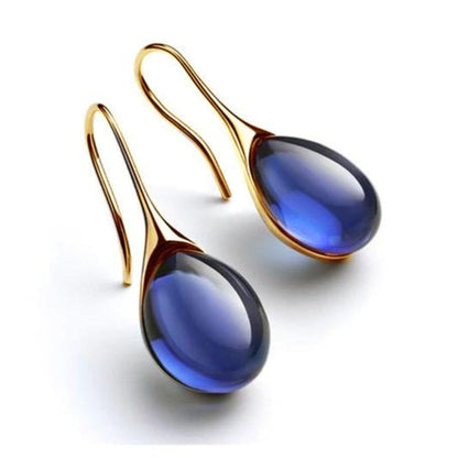 Radiant Crystal Drop Earrings