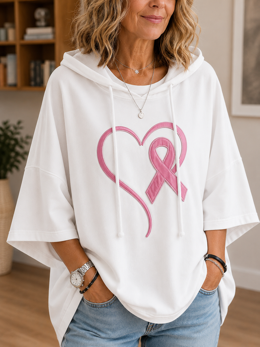Pink Heart Hoodie 2026