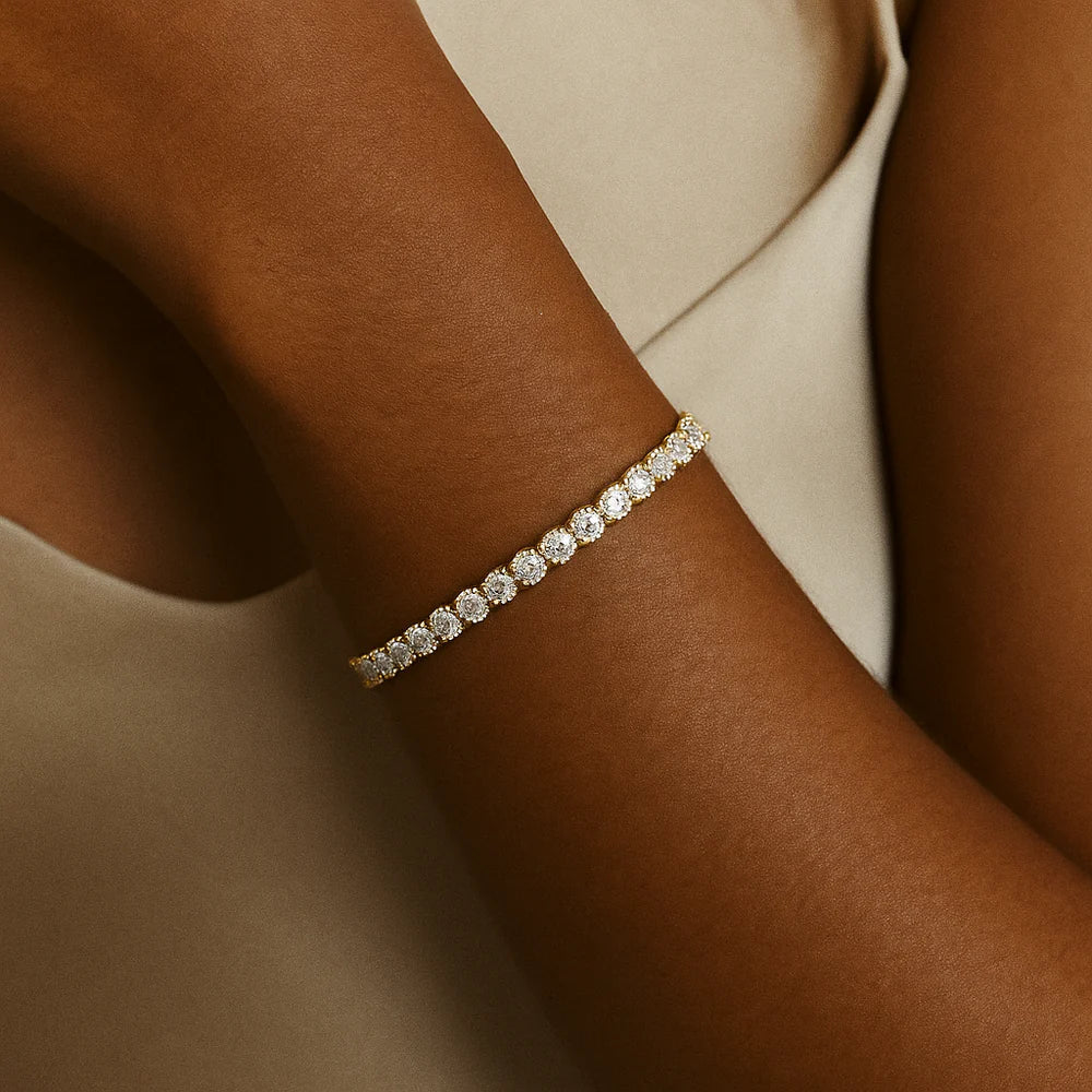 Moissanite Tennis Bracelet