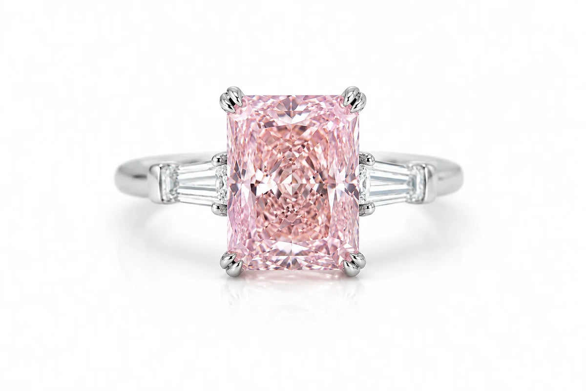 Classic Ribbon Pink Ring