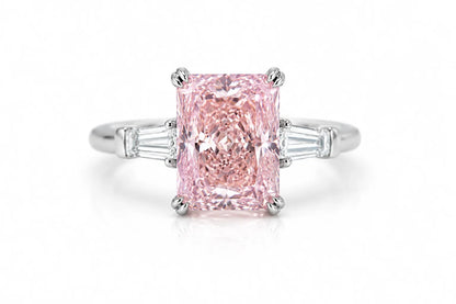 Classic Ribbon Pink Ring