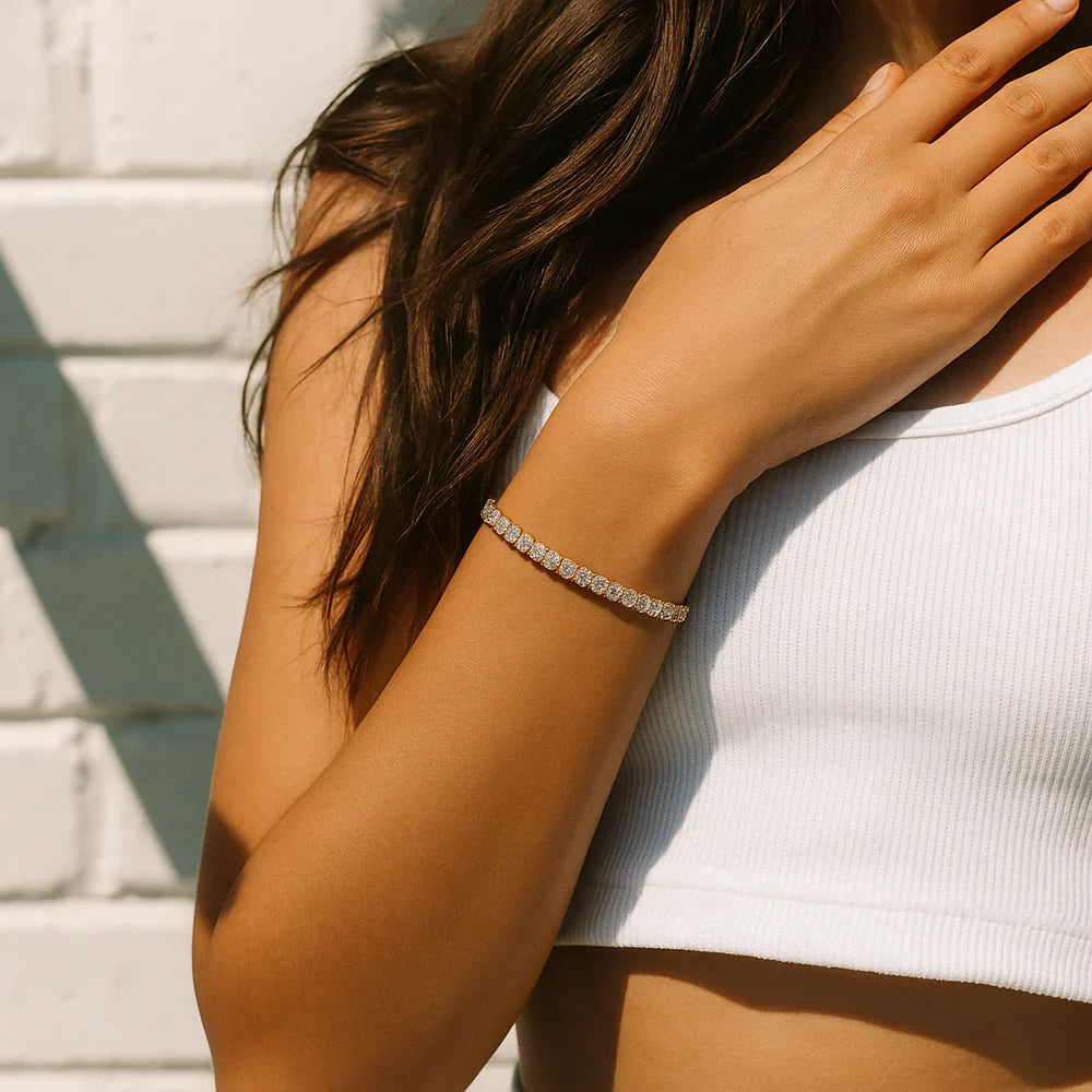 Moissanite Tennis Bracelet