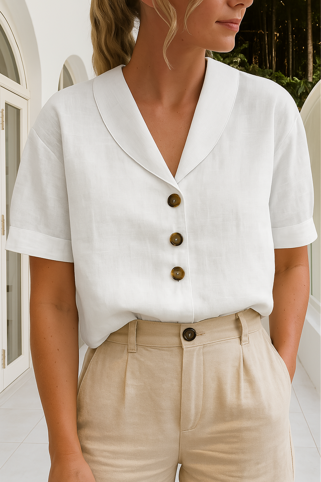 LIVIA - Elegante Casual Blouse