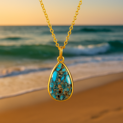 Ocean’s Whisper Doris Necklace
