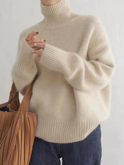 MONIKA | High Collar made of Cashmere