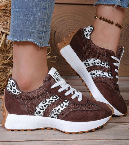 Ava – Stylish Retro Lace-Up Sneakers for Ultimate Comfort