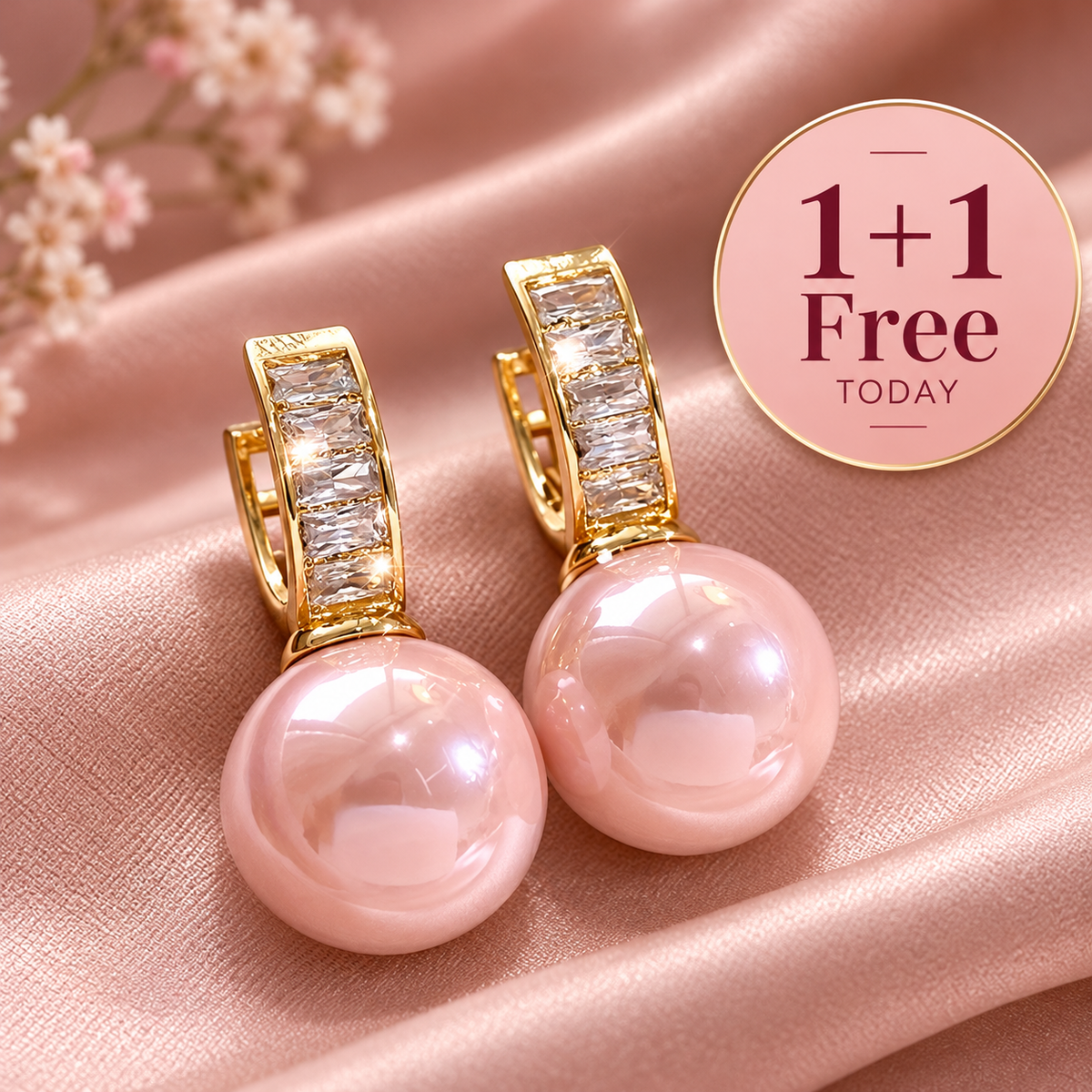 Blush Pearl Earrings