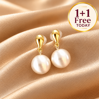 Together Stronger Pearl Earrings